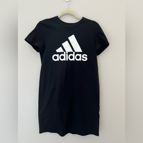 adidas Dresses & Skirts - adidas Black T-Shirt Dress Size XS